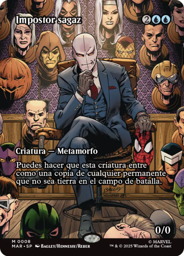 Impostor sagaz Marvel Eternal-Legal 0008 (español)