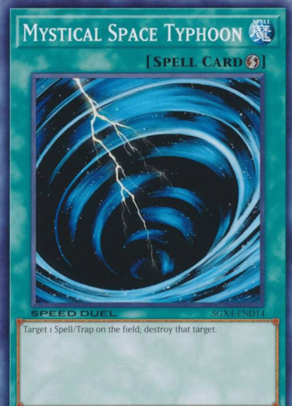 Mystical Space Typhoon - SGX4-END14 - Speed Duel GX: Midterm Destruction (SGX4)
