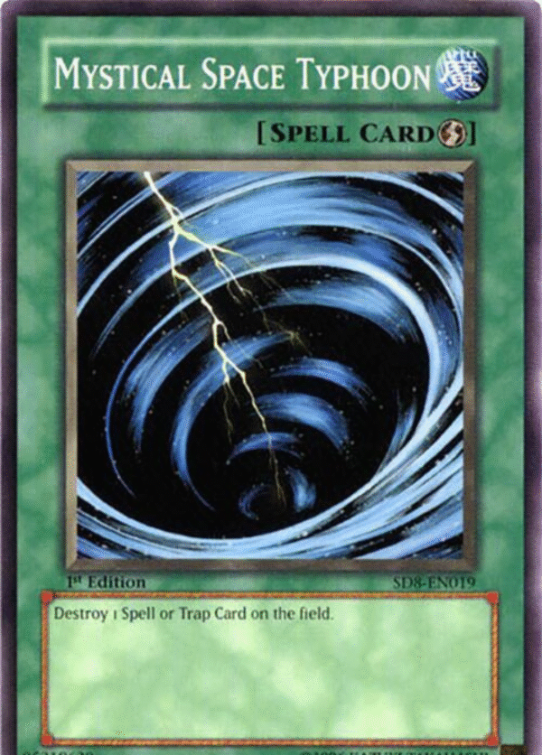 Mystical Space Typhoon - SD8-EN019 - Structure Deck: Lord of the Storm