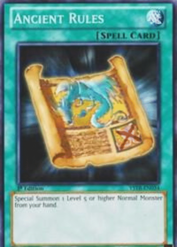 Ancient Rules - YSYR-EN034 - Starter Deck: Yugi Reloaded (YSYR)