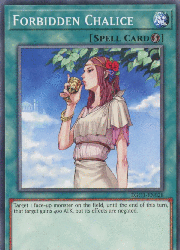 Forbidden Chalice - EGO1-EN028 - Egyptian God Deck: Obelisk the Tormentor (EGO1)