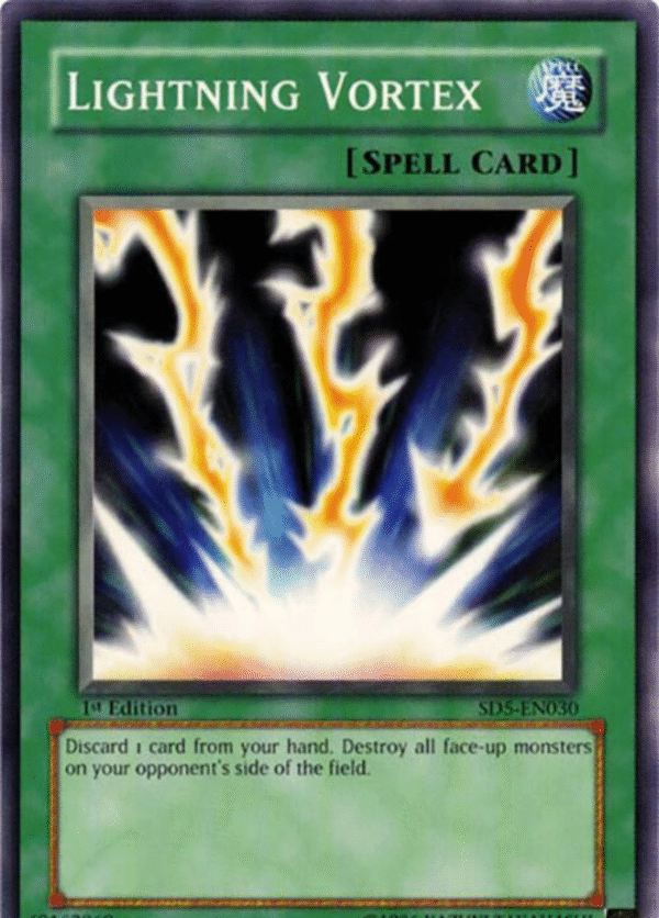 Lightning Vortex -SD5-EN030 - Structure Deck: Warrior's Triumph (SD5)