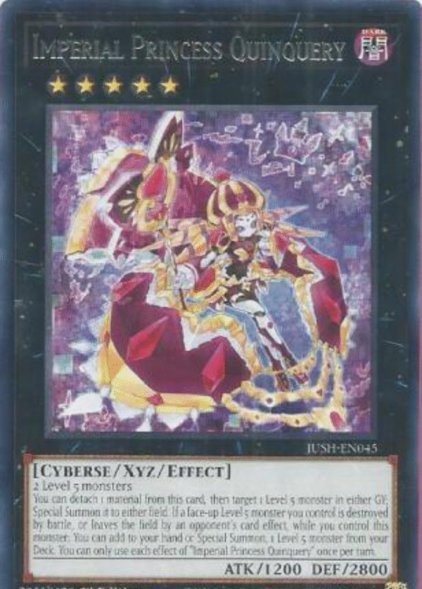 Imperial Princess Quinquery - JUSH-EN045 - Rare 1st Edition
