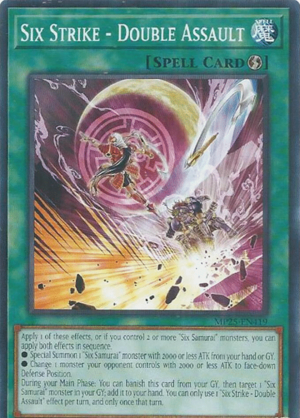 Six Strike - Double Assault - MP25-EN419 - 2025 Mega-Pack (MP25)