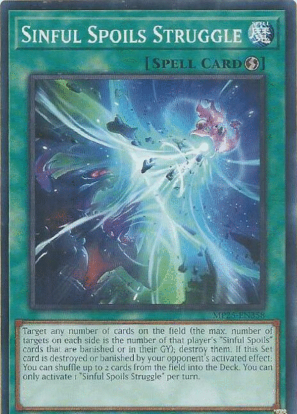 Sinful Spoils Struggle - MP25-EN358 - 2025 Mega-Pack (MP25)