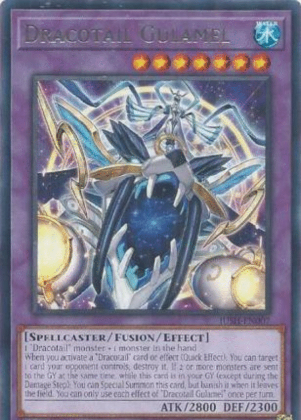 Dracotail Gulamel - JUSH-EN007 - Rare 1st Edition