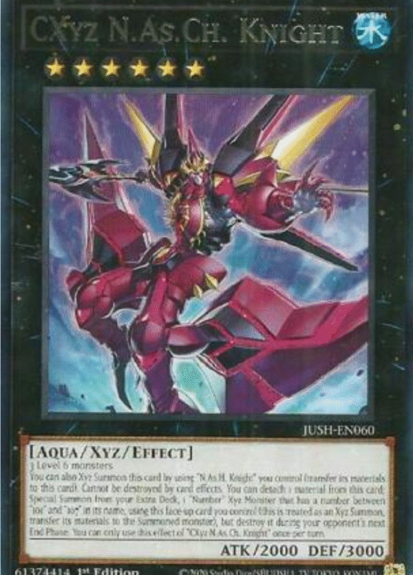 CXyz N.As.Ch. Knight - JUSH-EN060 - Rare 1st Edition