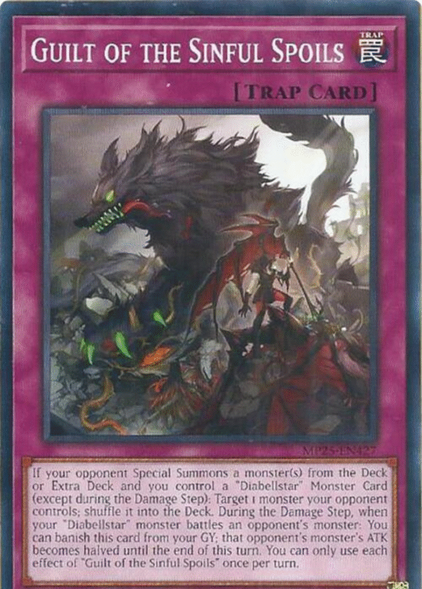 Guilt of the Sinful Spoils - MP25-EN427 - 2025 Mega-Pack (MP25)