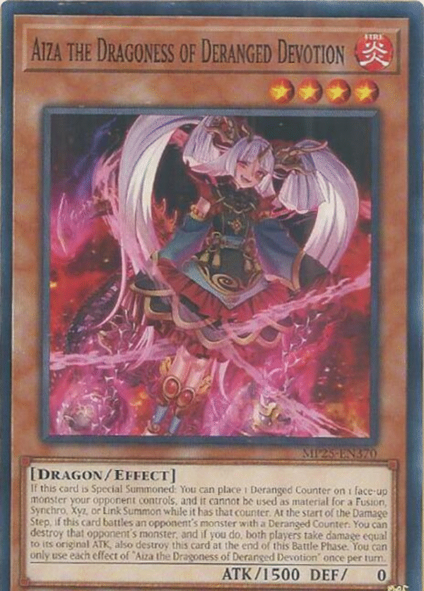 Aiza the Dragoness of Deranged Devotion - MP25-EN370 - 2025 Mega-Pack (MP25)