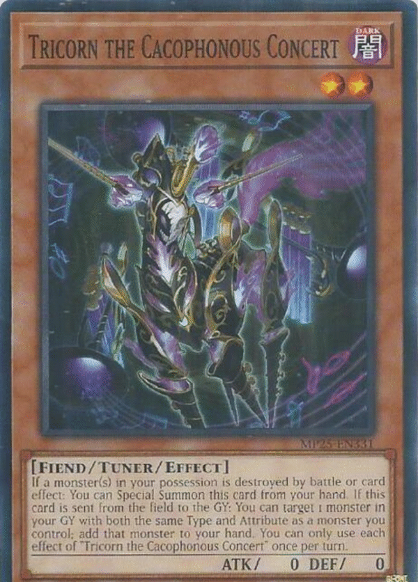 Tricorn the Cacophonous Concert - MP25-EN331 - 2025 Mega-Pack (MP25)