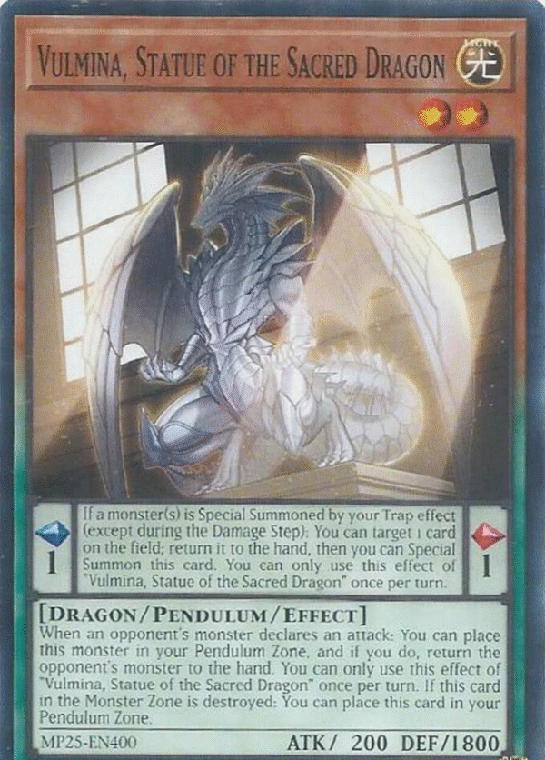 Vulmina, Statue of the Sacred Dragon - MP25-EN400 - 2025 Mega-Pack (MP25)