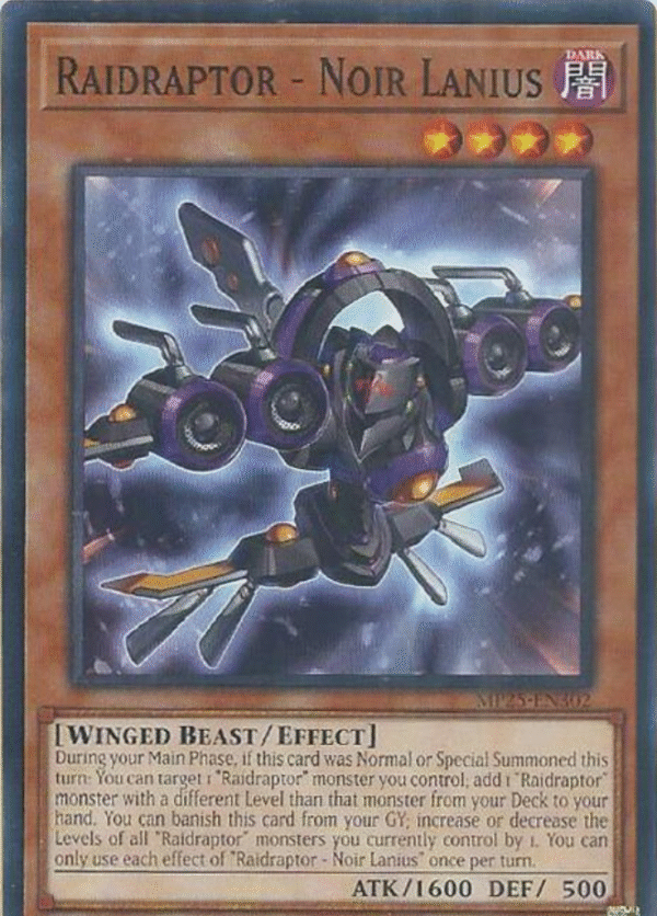 Raidraptor - Noir Lanius - MP25-EN302 - 2025 Mega-Pack (MP25)