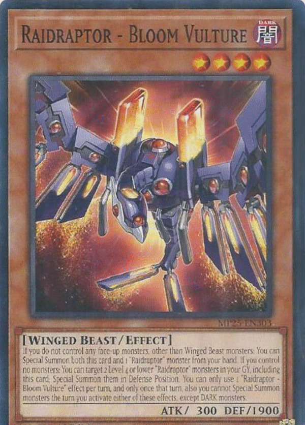 Raidraptor - Bloom Vulture - MP25-EN303 - 2025 Mega-Pack (MP25)