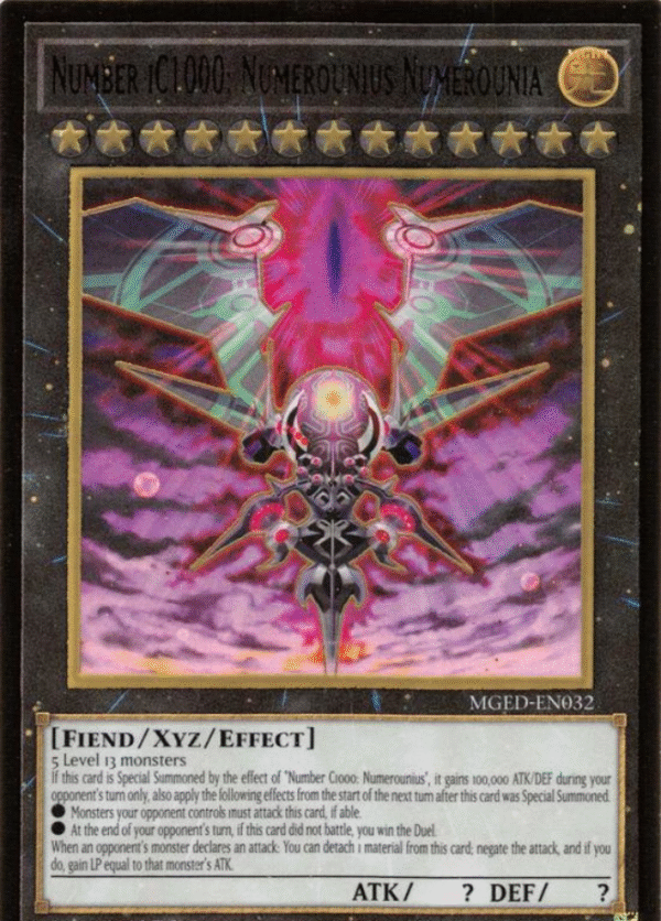 Number iC1000: Numerounius Numerounia -MGED-EN032 - Maximum Gold: El Dorado (MGED