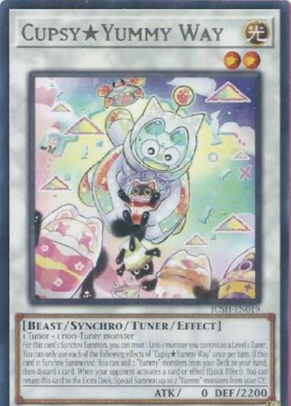 CupsyYummy Way - JUSH-EN019 - Rare 1st Edition