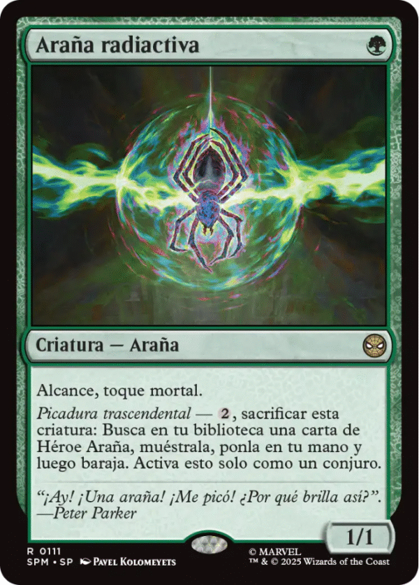 Araña radiactiva Marvel's Spider-Man 0111 (español)