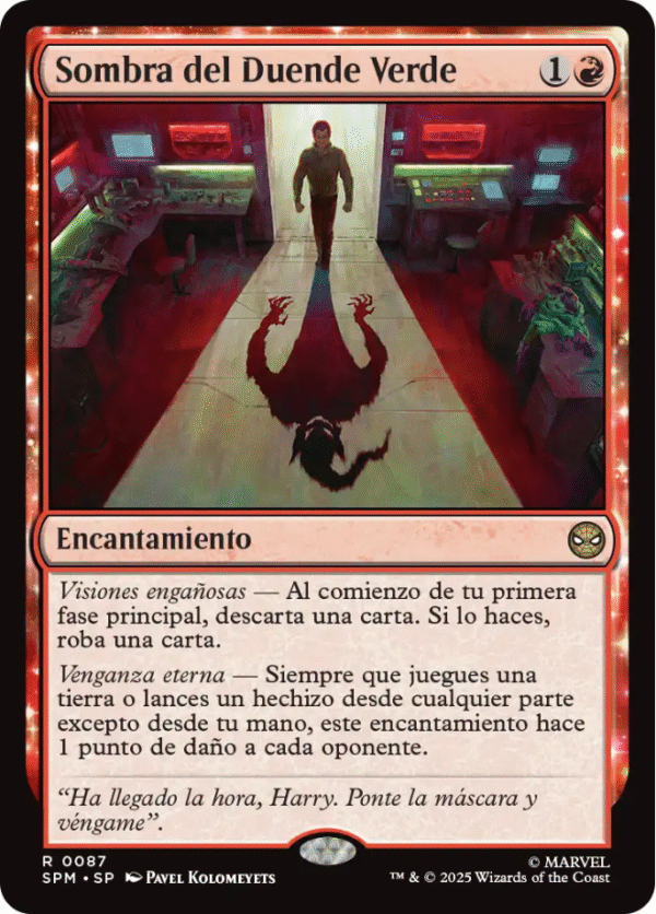 Sombra del Duende Verde Marvel's Spider-Man 0087 (español)