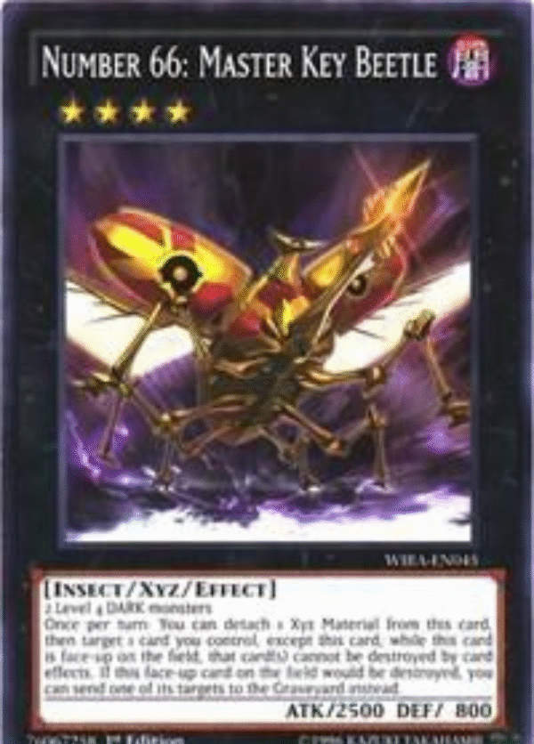 Number 66: Master Key - WIRA-EN045 - Beetle - Wing Raiders (WIRA)