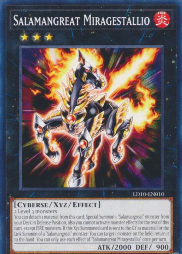 Salamangreat Miragestallio -  LD10-EN010 - Legendary Duelists: Soulburning Volcano (LD10)