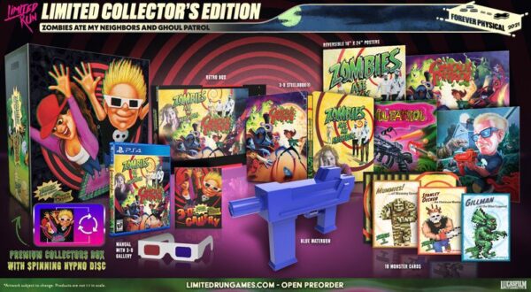 Limited Run #414: Zombies Ate My Neighbors & Ghoul Patrol Collector's Edition (PS4)