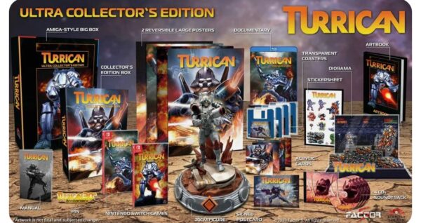 Turrican (Ultra Collector's Edition) - For Nintendo Switch (abierto)