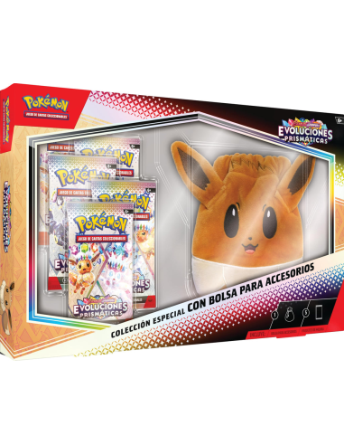 Pokémon TCG: Scarlet & Violet: Prismatic Evolutions - Accessory Pouch Special Collection (español))