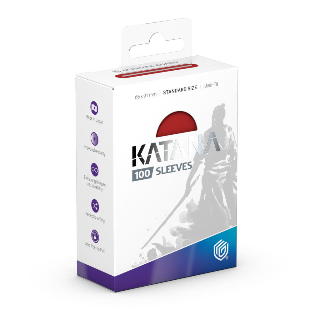 Protectores Ultimate Guard KATANA tamaño Standard Rising Sun 100ct.