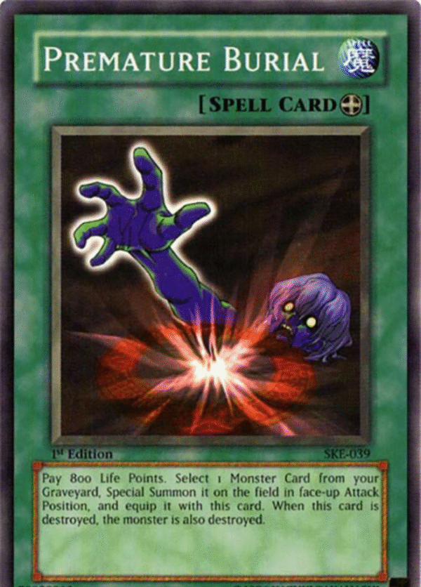 Premature Burial - SKE-039 - Starter Deck: Kaiba Evolution (SKE)