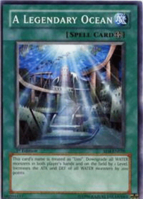 A Legendary Ocean - SD4-EN020 - Structure Deck: Fury from the Deep (SD4)