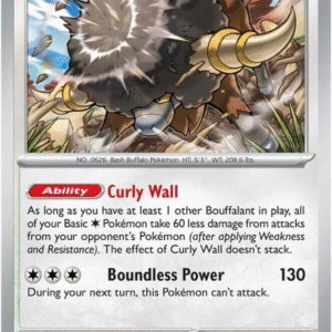 Bouffalant - 119/142 - SV07: Stellar Crown (SCR)