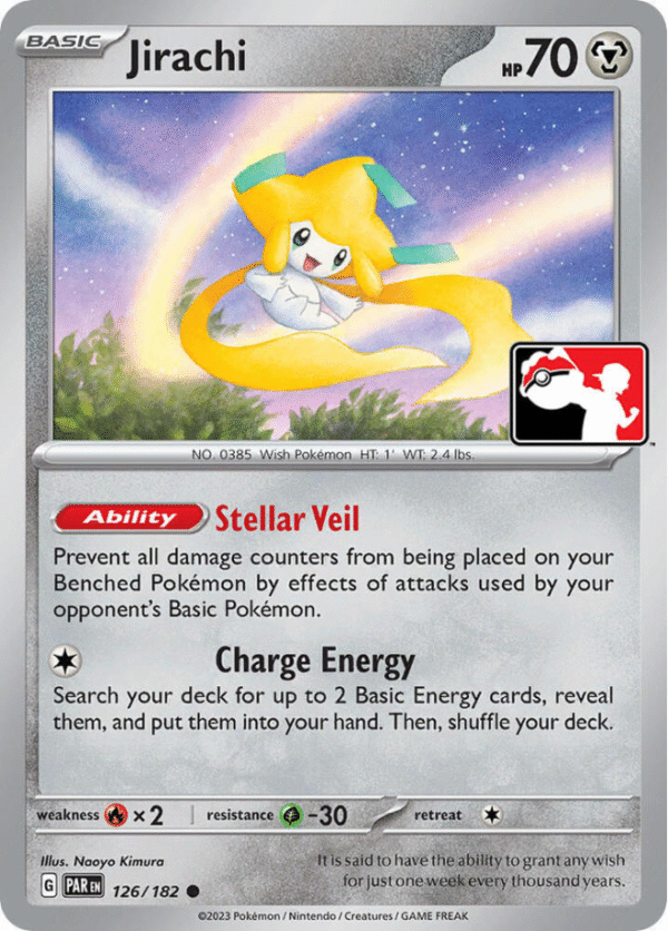 Jirachi - 126/182 / - Pack Series Cards