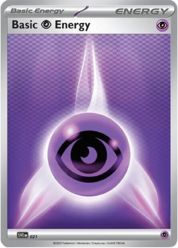 Basic Psychic Energy - 021 - SVE: Scarlet & Violet Energies (SVE)