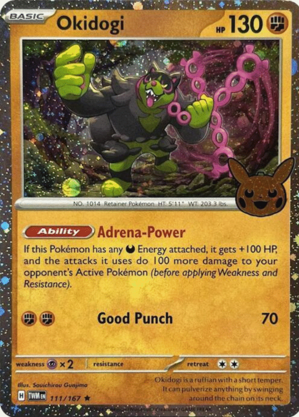 Okidogi (Cosmos Holo) - 111/167 / Holo Rare - Trick or Trade BOOster Bundle 2024 (TTBB24)