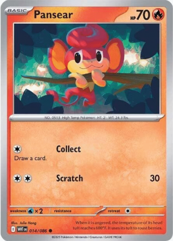 Pansear - 014/086 / Common - SV: White Flare (WHT)