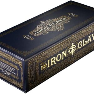 Fichas para juego de lujo Iron Clays - 100