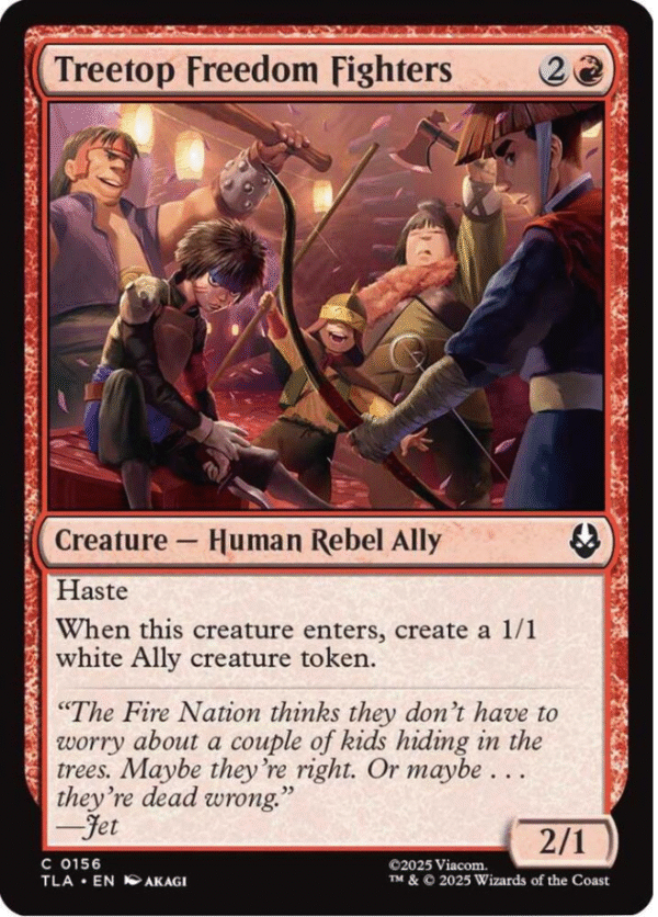 Treetop Freedom Fighters - 0156 - Avatar: The Last Airbender (TLA)