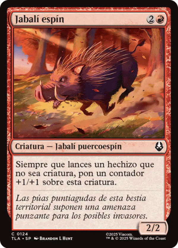 Jabalí Espín avatar - 0124 - (Español)