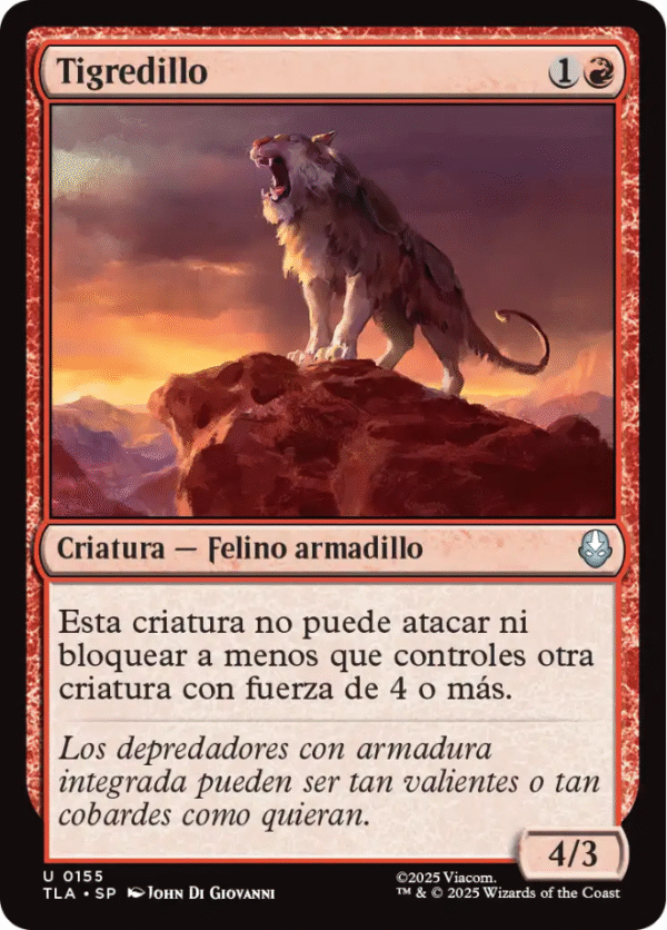 tigredillo avatar - 0155 - (Español)