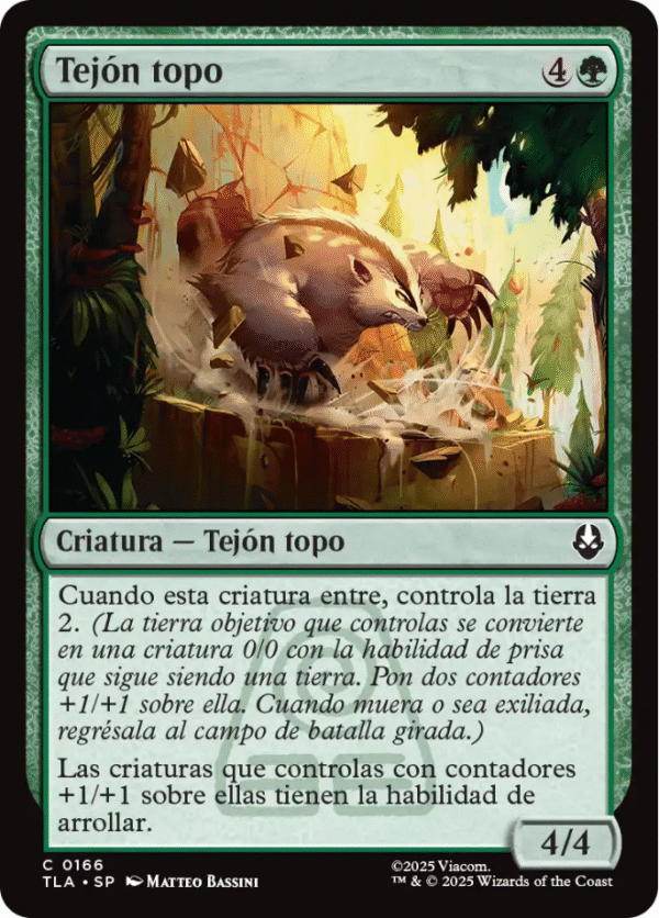 Tejón topo - 0166 - (Español)