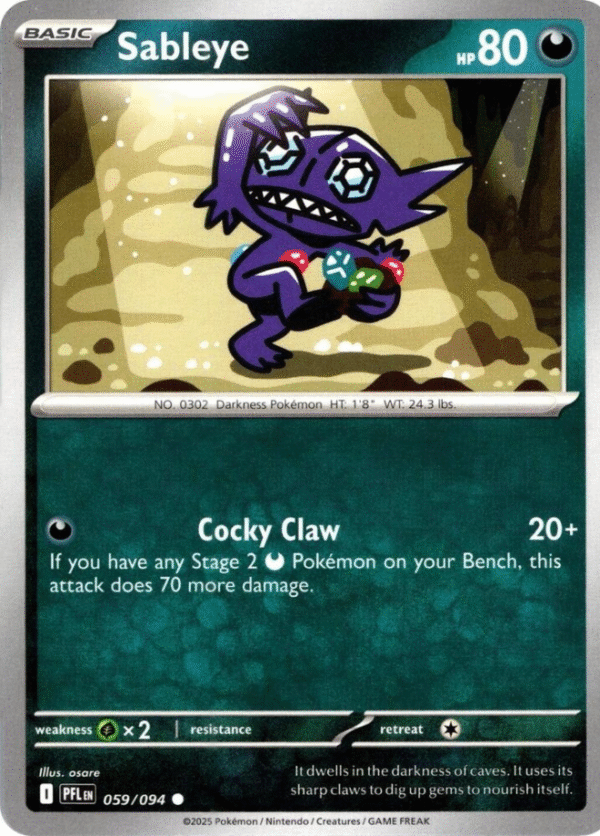 Sableye - 059/094 - (Español)