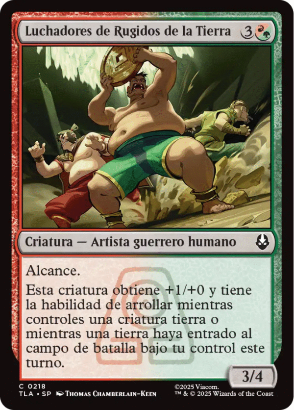 Luchadores de Rugidos de la Tierra - 0218 - (Español)