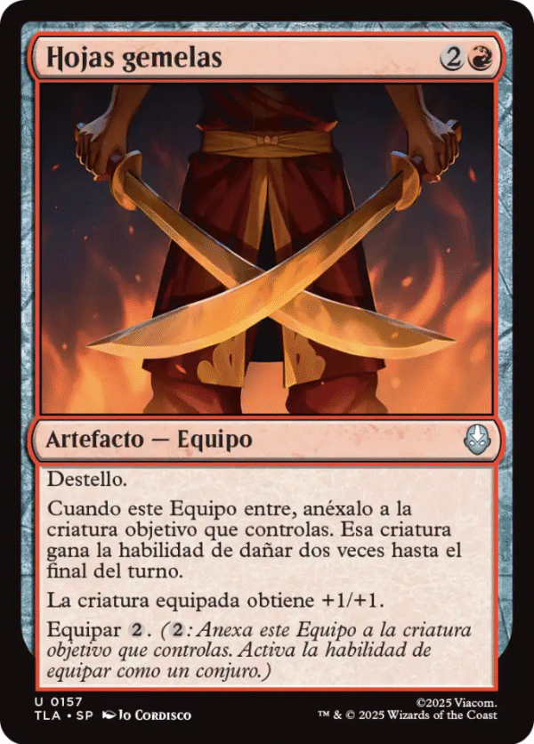 Hojas gemelas - 0157 - (Español)