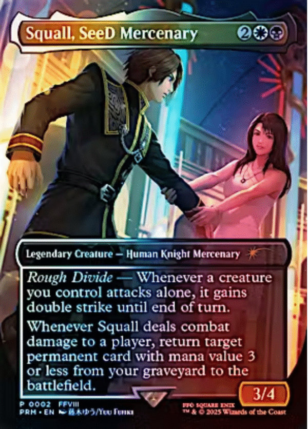 Squall, SeeD Mercenary (Standard Showdown Foil)