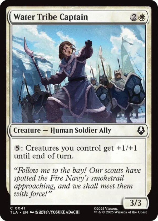 Water Tribe Captain - Avatar: The Last Airbender (TLA)