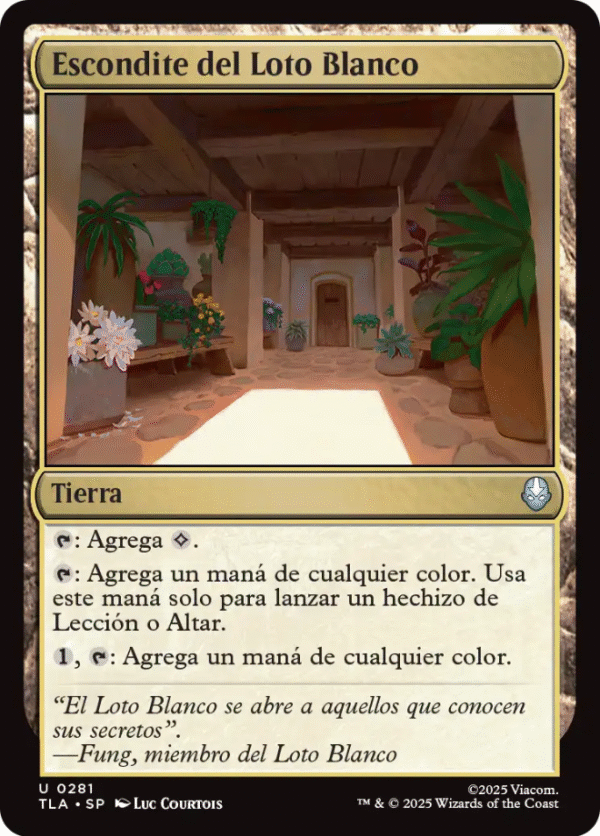 Escondite del Loto Blanco - 0281 - (Español)