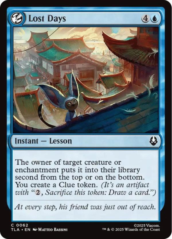 Lost Days - 0062 - Avatar: The Last Airbender (TLA)