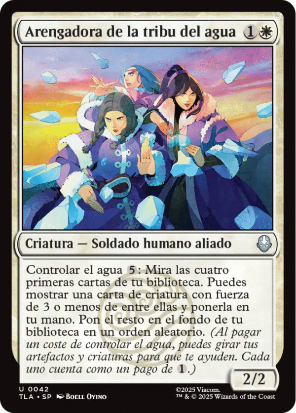 Arengadora de la tribu del agua - 0042 - (Español)