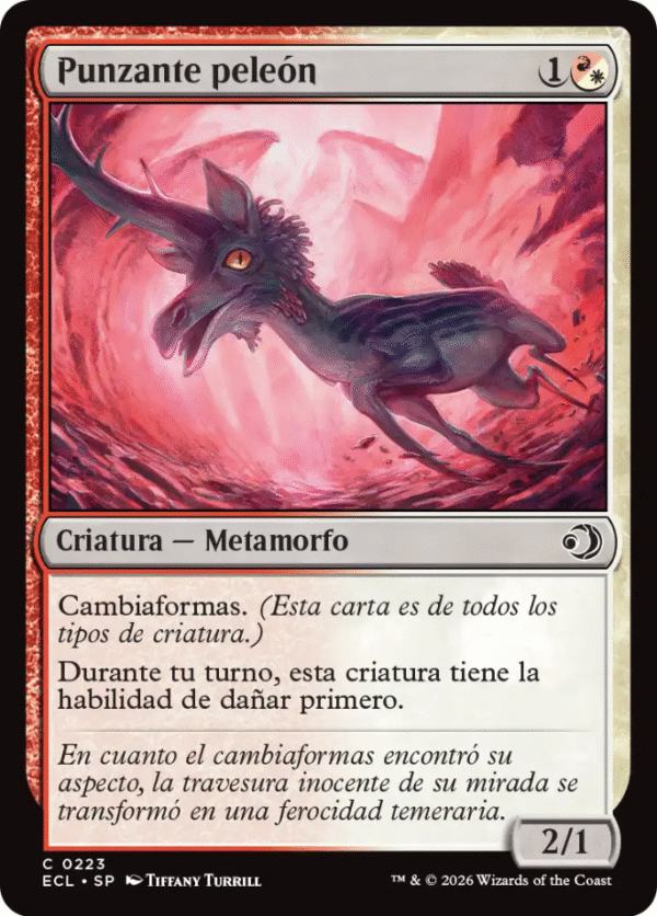 Punzante peleón - 0223 - (Español)