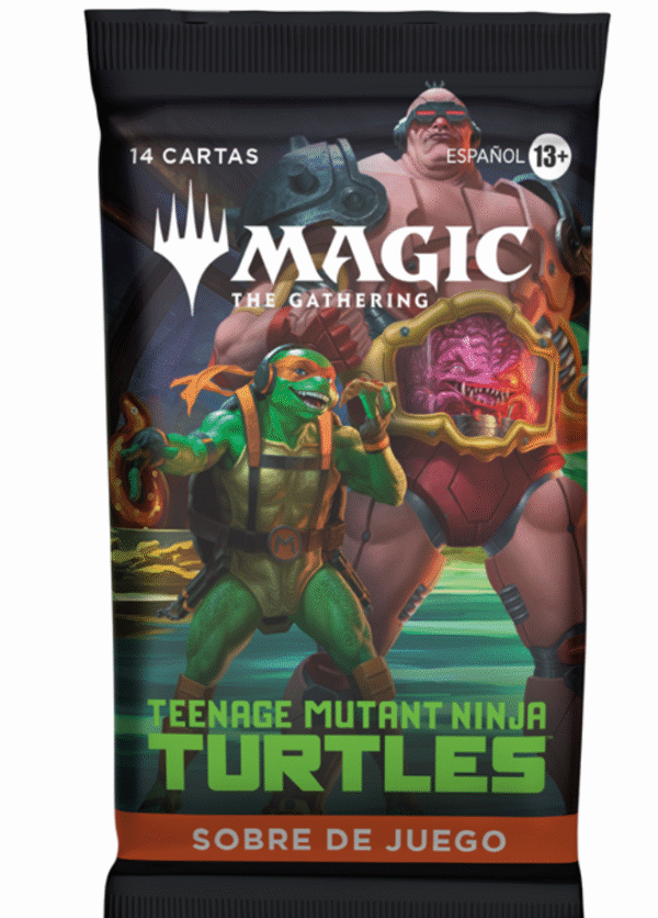 Sobre de juego de Las Tortugas Ninja (Teenage Mutant Ninja Turtles Play Booster)