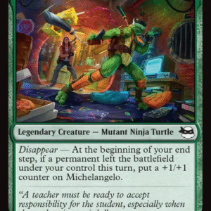 Michelangelo, Game Master - 0118 - Teenage Mutant Ninja Turtles (TMT)